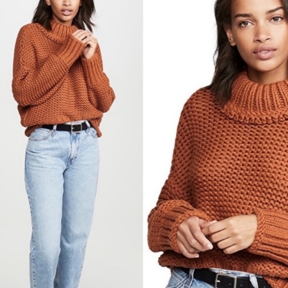 NWT Free People My Only Sunshine Sweater - Picture 3 of 7